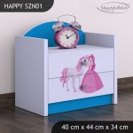 Nočna omarica Happy babies Princesa in konj 09 SZN1